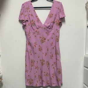 Wild Fable Women's Flutter Sleeve Mini Dress NWT